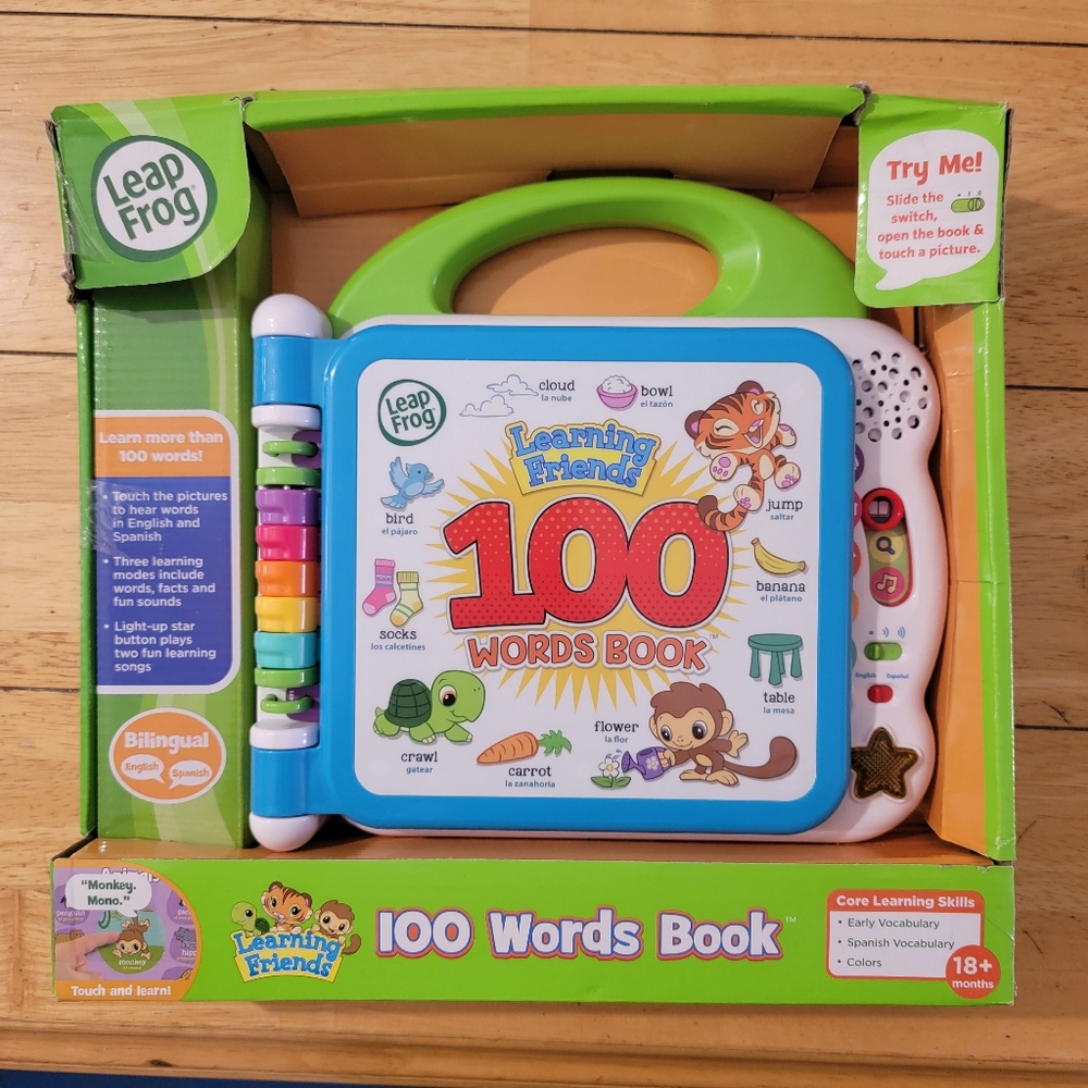 Leap Frog Learning Friends 100 Words Book